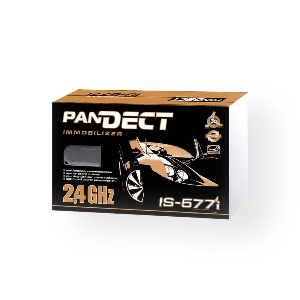 Иммобилайзер PanDECT IS-577i, противоугонное устройство, радиометка, радиореле блокировки, для работы с Pandora DeLuxe 1500i, 2000, DXL и другие