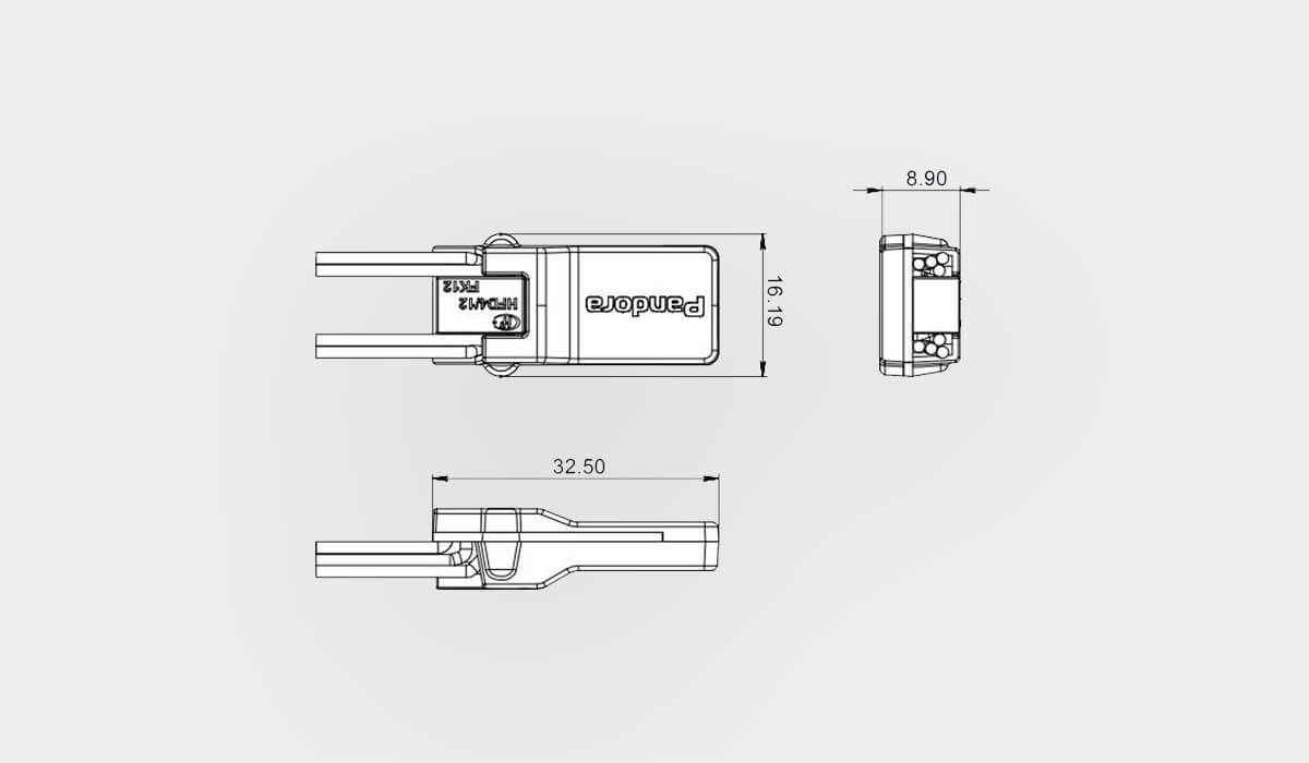 Микрореле Pandora BT-01