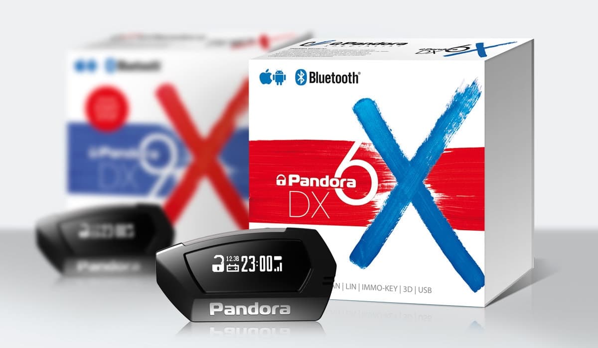 Старт продаж охранной системы Pandora DX-6X